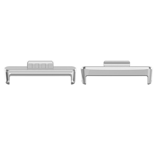 1Pc Metal Connector 20mm Smartwatch Adapters for Huawei Watch Fit 3 (Silver) - Afbeelding 2 van 6
