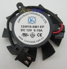 For DELL original host graphics card fan 124010-SM1 EP 12V 0.1A card fan