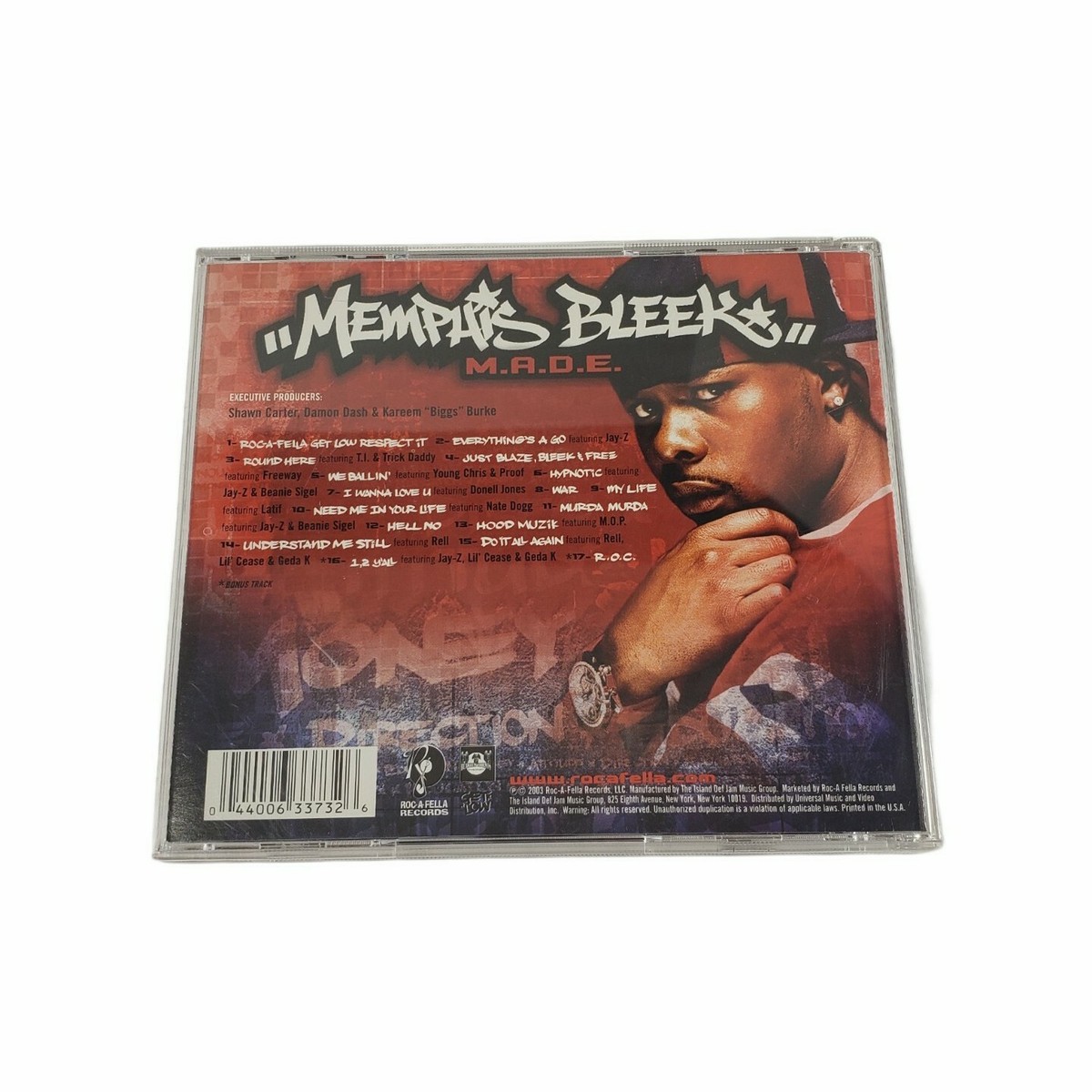 M.A.D.E. Memphis Bleek Jay-Z Freeway Trick Daddy Def Jam Rap