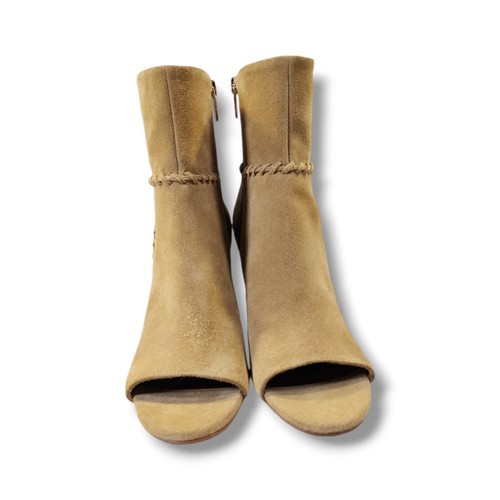 Stivali/stivaletti donna Vince Camuto Sashan scamosciati marroni tacco alto zip taglia 7 - Foto 2 di 14