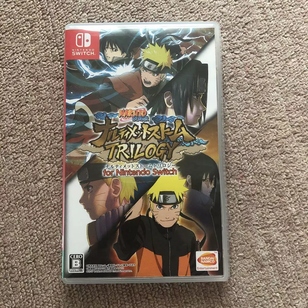 Bought 2 Naruto games for my Nintendo Switch. 👌🎮