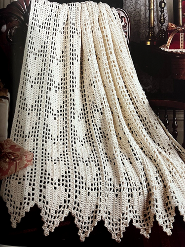 A Year of Afghans Book 5 Throws Wraps Crochet Instruction Patterns 52 Designs - Picture 13 of 24