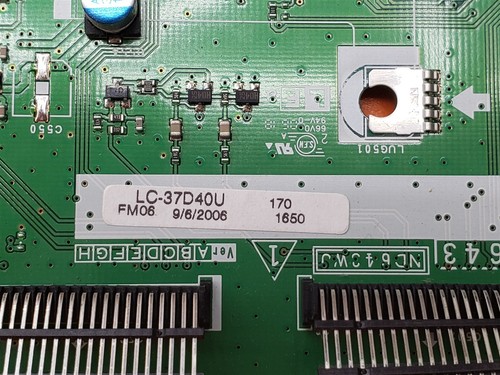 ⭐️⭐️⭐️⭐️⭐️ TV Signal Terminal Board Unit DUNTKD643FM06 - Picture 2 of 4