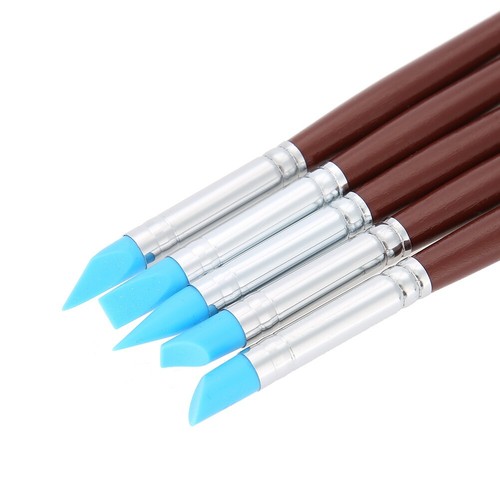 5 pezzi penna silicone dentale adesivo denti forma scultura strumenti intaglio AP9 - Foto 5 di 12