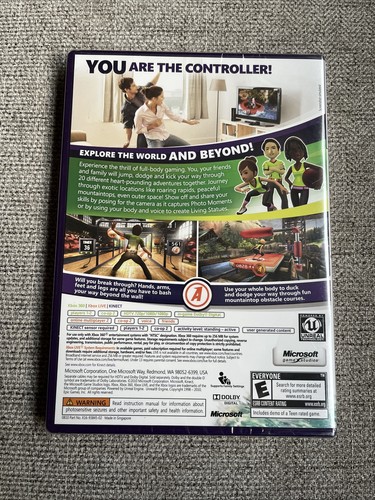Kinect Adventures (Xbox 360, 2010) ** Brand New sealed - Picture 2 of 2
