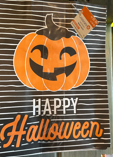 Michael's Celerate it Happy Halloween Borse regalo per festa arancio nero 8x4x10 Qtà 4 - Foto 3 di 3