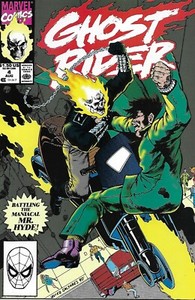 Ghost-Rider-Comic-4-Copper-Age-First-Print-1990-Mackie-Saltares-Texeira-Wright