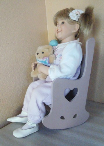 Custom OOAK Artist Made Miranda Porcelain Doll by Dianna Effner Mold 18" - Picture 5 of 9