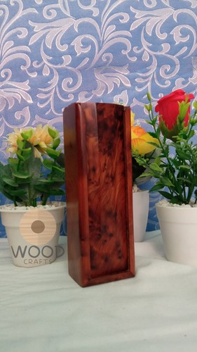 Domino Moroccan wooden juniper Handmade thuya Dominoes Game 28 Pieces burl wood - Picture 4 of 9