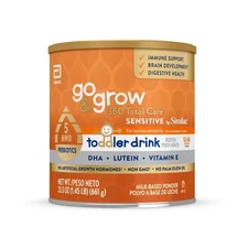 Go & Grow 360 Total Care Sensitive by Similac Toddler Drink Powder, 23.3-oz Can