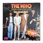 THE WHO "Their Greatest Hits" AUSSIE ONLY 1983 17Tk VINYL LP w/MY GENERATION