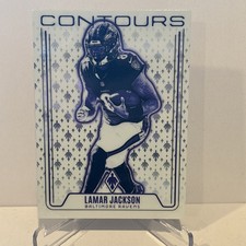 2024 Panini Phoenix - Contours Lamar Jackson #CON-LJN