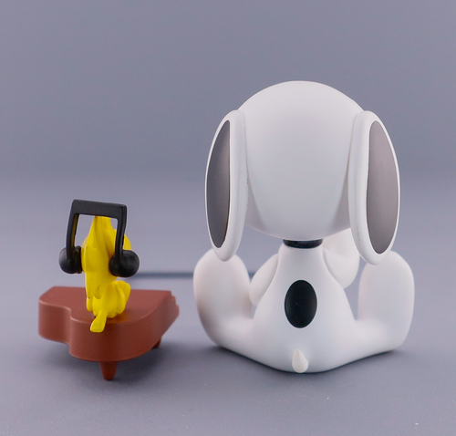 Pianoforte classico Pop Mart Best Friends Snoopy & Woodstock figura 2024 - Foto 4 di 6