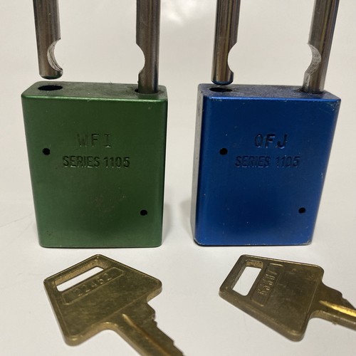 2 American Lock US U.S. Series 1105 Padlocks USA - Picture 3 of 6