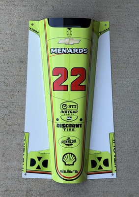#ad WOW 2019 Menards Dallara S.Pagenaud Race Car nose Style Sign Indy 500 $59.00