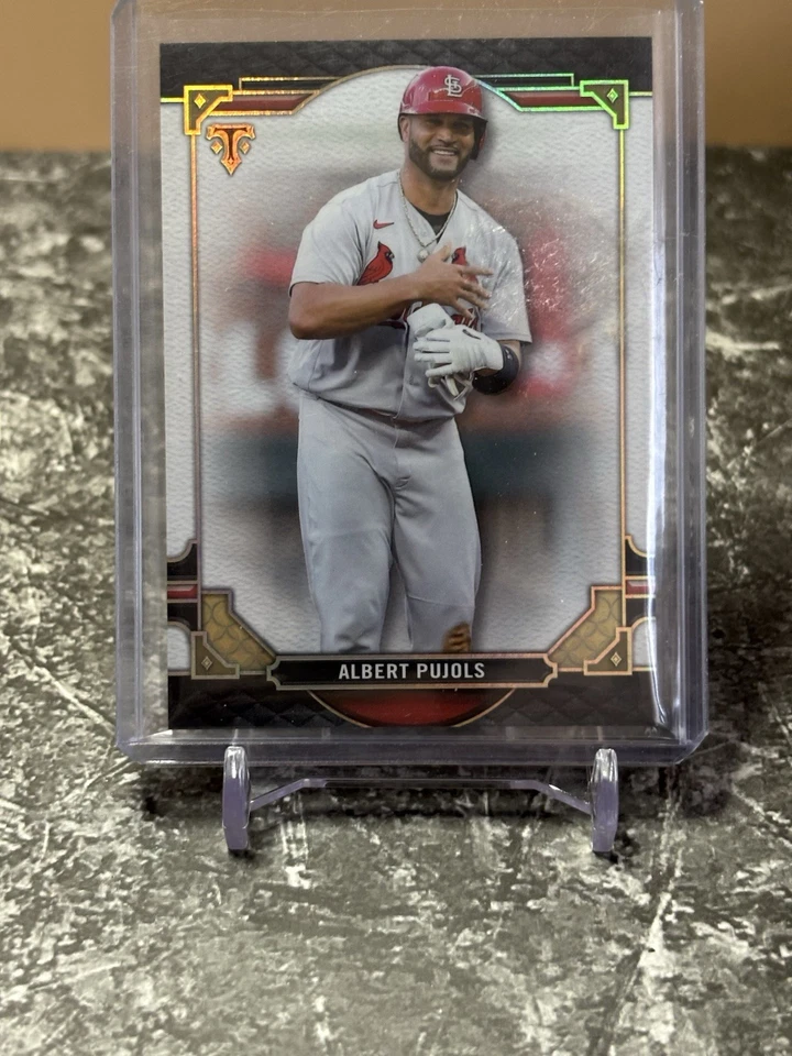 Albert Pujols 2022 Topps Triple Threads - #71 St. Louis Cardnials - Image 3 of 4