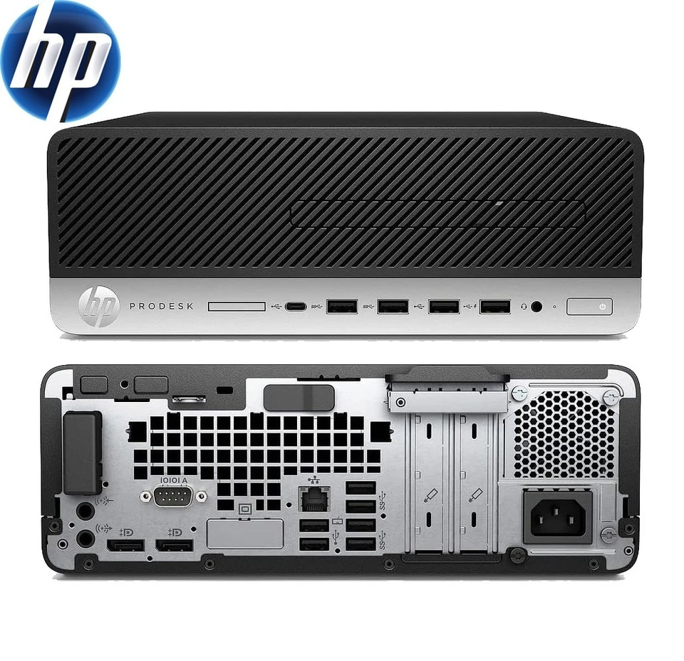HP Desktop Compute PC Intel i5-8500 16GB DDR4 512GB SSD Win11 Pro WiFi 6 - Image 2 of 4