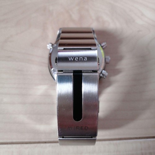 USED SEIKO WIRED "TOKYO SORA" BLUE QUARTZ WATCH WRISTWATCH GOOD M-6FFA - Picture 3 of 5