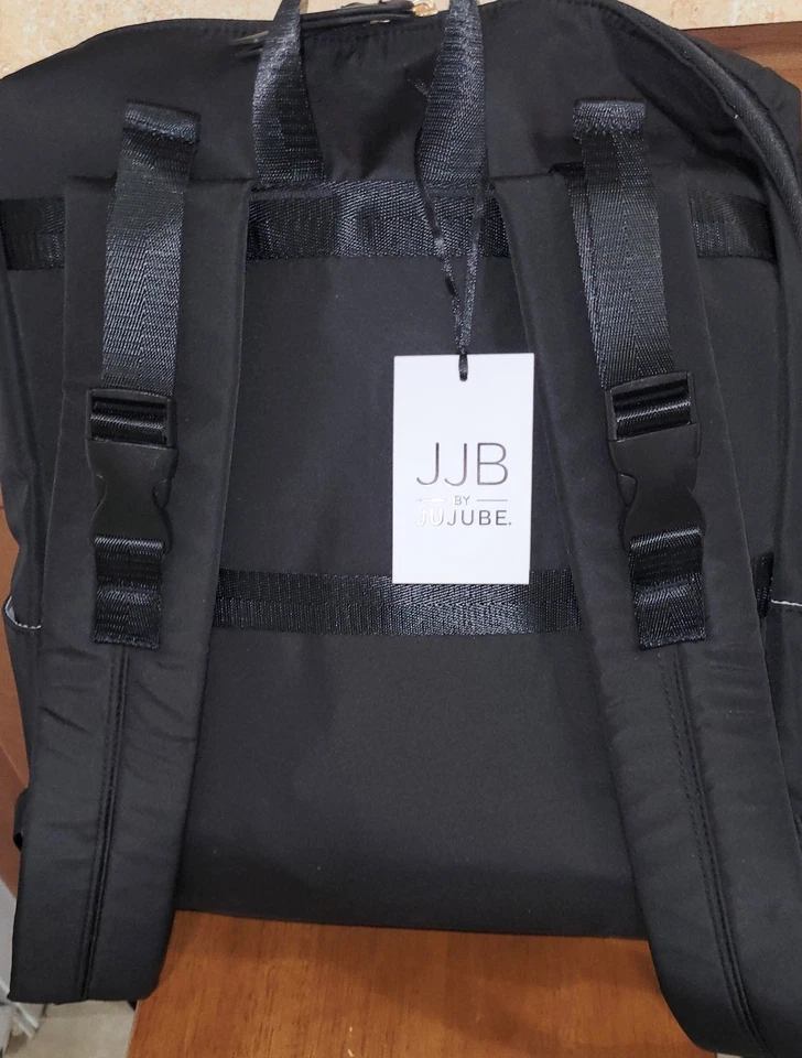 Bolsa/mochila de pañales JJB con cambiador nuevo con etiquetas Foto 4 de 4