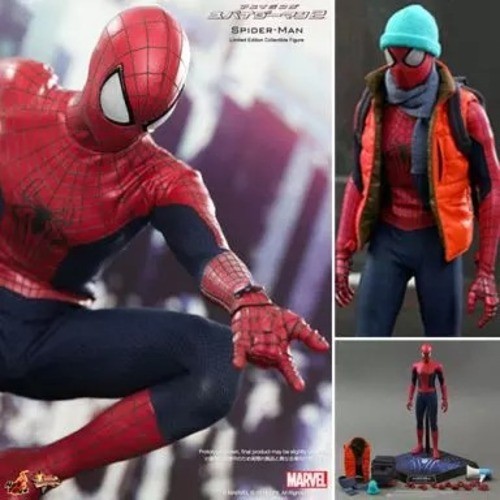 Figura Coleccionable Hot Toys The Amazing Spider-Man 2 MMS658 Escala 1/6 Marvel JPN - Imagen 1 de 4