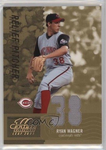 2005 Leaf Century Collection Materials Die-Cut Jersey Number /38 Ryan Wagner #78 - Picture 1 of 4