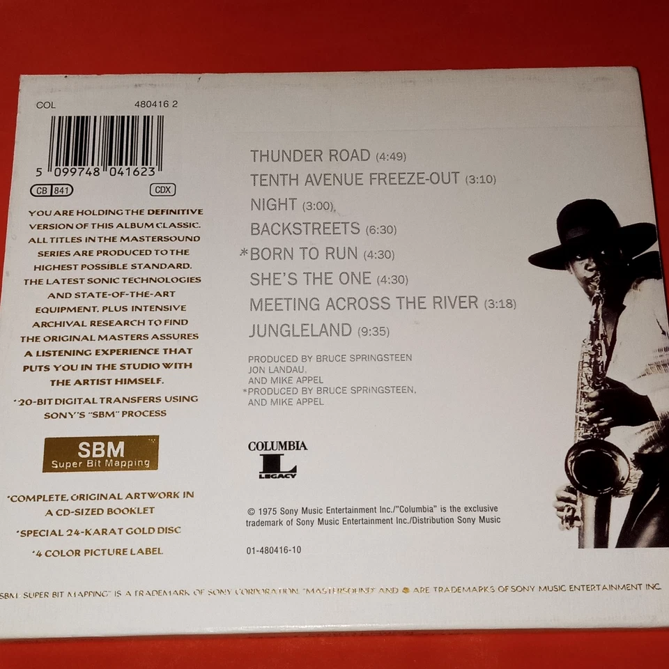 SBM Gold CD - Bruce Springsteen - Born To Run - - Bild 2 von 3
