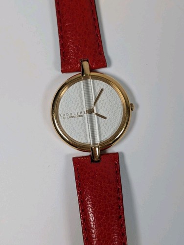 Vtg Rodolphe by Longines Ladies Watch Gold Plated 29mm NEW BATTERY