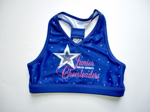 Dallas Cowboys Cheerleaders YL Sport BH Jugend L blau Junior DCC Rebel Athletic