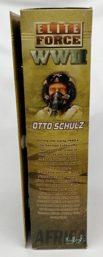 BBi Elite Force 1/6 Otto Schultz WWII Luftwaffe North Africa German Pilot Figure - Picture 3 of 11