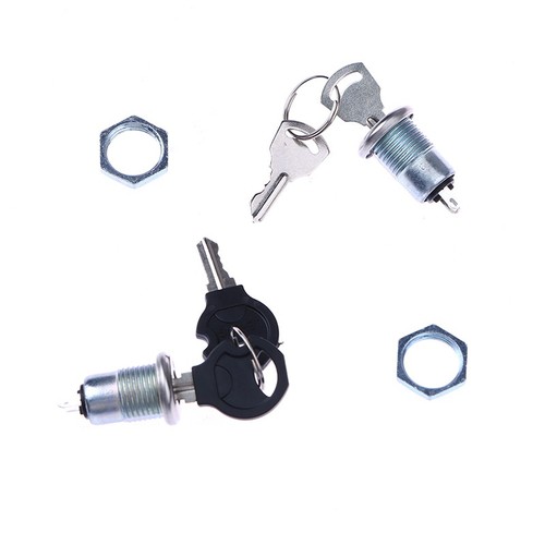 1 Set 12mm Stainless Steel Electronic Key Switch Phone Lock S1203 2PIN 2 Keys - Zdjęcie 7 z 11