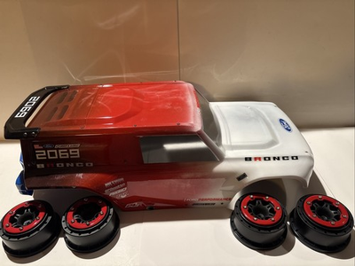 #ad #ad Pro Line Racing 1 10 Ford Bronco R Body Wheels PRO3586 2714 2715 Traxxas Slash $99.00