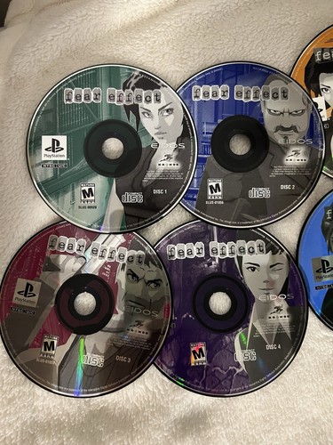 Fear Effect & Fear Effect 2 Retro Helix Playstation Juegos - 8 Discos en Total - Imagen 2 de 4