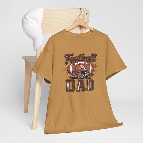 Football Dad Shirt | Funny Game Day Sports Tee for Coach Supporter Fan S-5XL - Picture 48 of 50