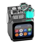  Bluetooth Speaker Metal Mechanical with LED Screen RGB Desktop Subwoofer8096