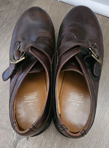 Vintage Doc Martens 8314 Gaucho Leather Monk Strap Buckle BEX Y2K Men’s Size 12 - Picture 5 of 8