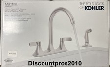 Kohler Maxton K-R22869-VS Two-Handle Kitchen Faucet w/ Side Spray