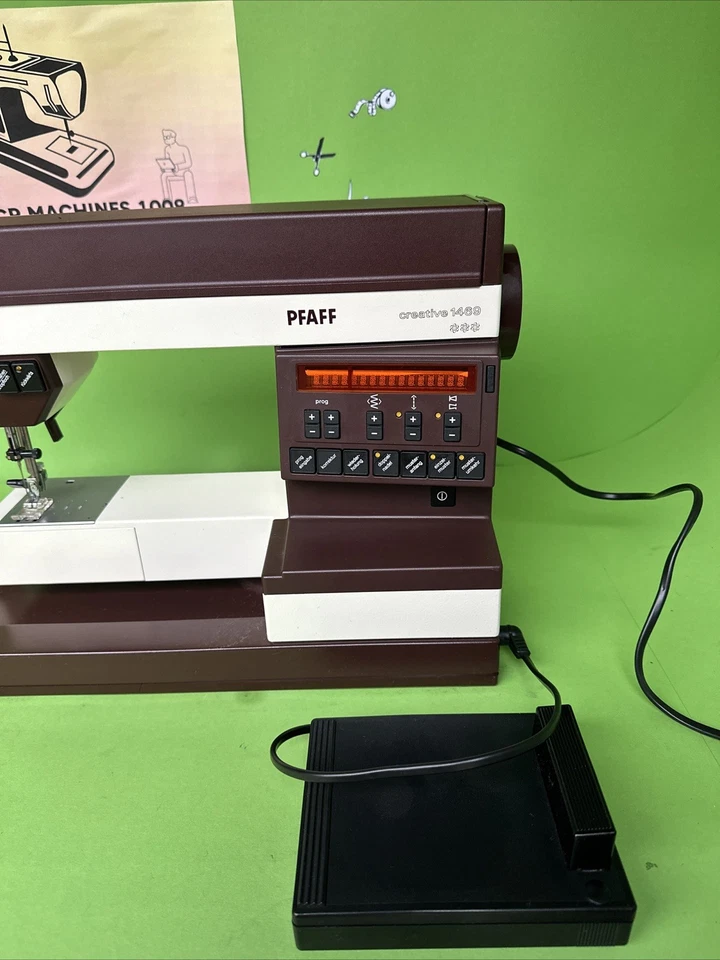 Nähmaschine Pfaff Creative 1469 mit Zubehör und Koffer Top ✅ - Bild 4 von 4