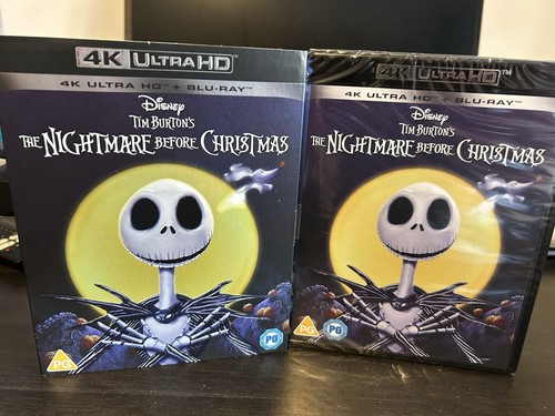 The Nightmare Before Christmas 4K UHD UK Release NEU & VERSIEGELT mit Schuber