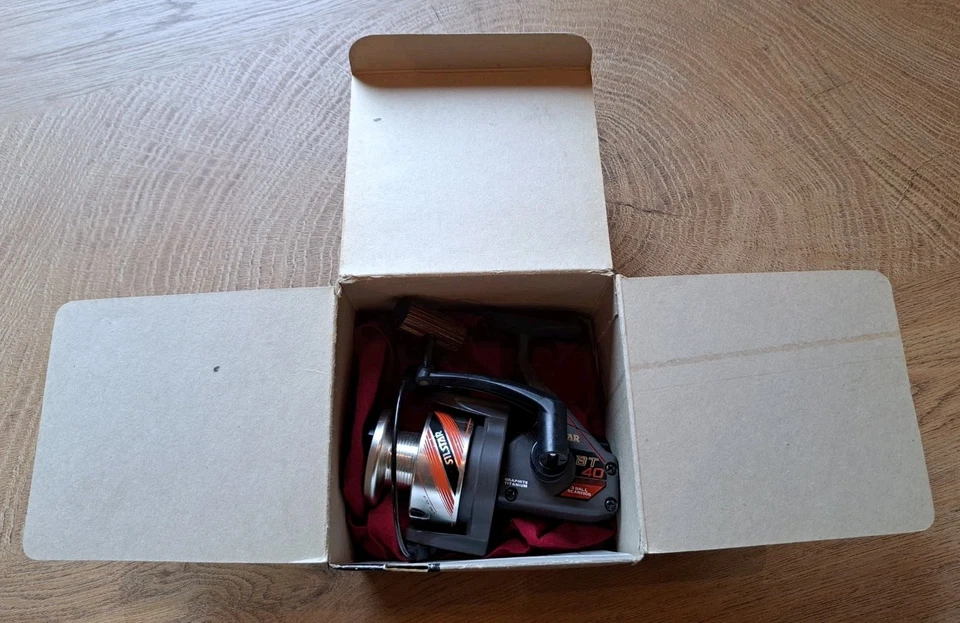 SILSTAR BT 40 Angelrolle inkl. OVP (1990 - 1992) BT40 SAMMLER / RAR Angeln Rolle - Bild 4 von 4