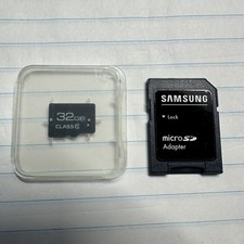 Micro sd 32gb, class 10 memory card no adapter new, US spec, in bulk. no adapter