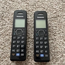 Lot of 2 Panasonic KX-TGA680 S Expansion Handset for KX-TG7871 Cordless Phones