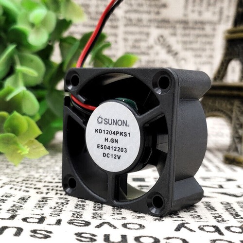 1Pcs For SUNON KD1204PKS1 4020 4cm DC12V 1.2W 2-wire Cooling Fan - Afbeelding 3 van 5