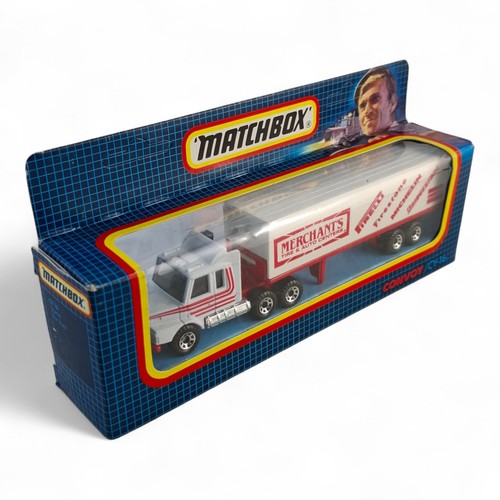 1987 Matchbox Convoy CY-16 SCANIA Box Truck Merchants 1:75 Die-cast model Boxed - Picture 2 of 7