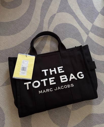 Marc Jacobs THE CANVAS MEDIUM TOTE BAG Black Brand New With Tags - Picture 8 of 8