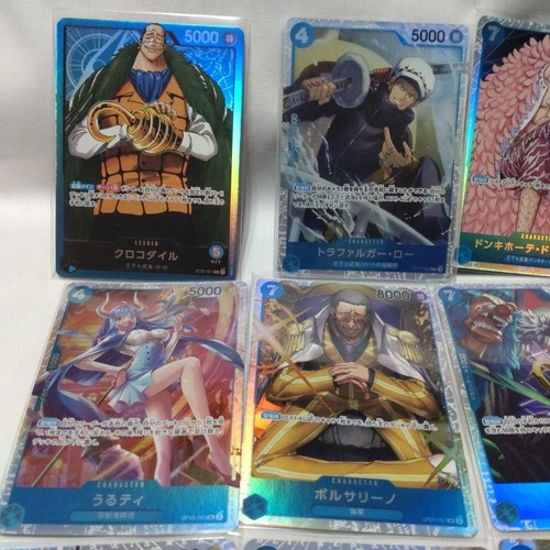 Juego de cartas coleccionables de una pieza SR azul juego de mazos a granel de 16 piezas - Imagen 4 de 5