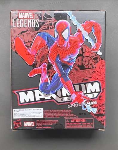 Figura de acción Hasbro Marvel Legends Maximum Series Spider-Man coleccionable 6" nueva - Imagen 2 de 5
