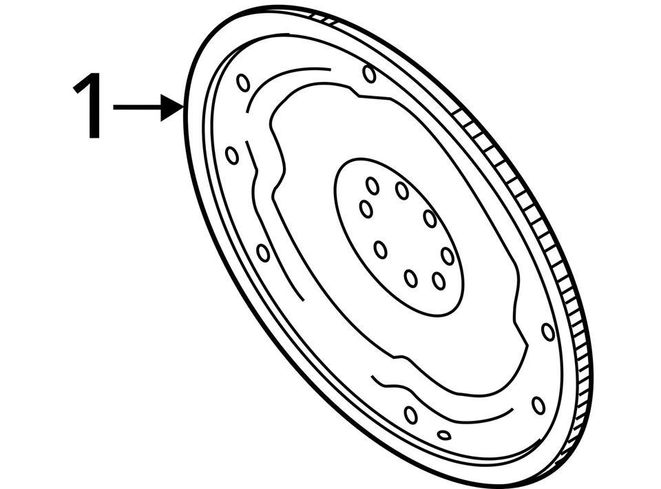 Маховик/гибкая пластина 6,8 л подходит для пикапа FORD F250SD 11-24 728442 - Изображение 4 из 4
