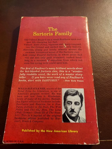 William Faulkner Vintage 5 Paperback Book Lot Multiple Titles - Picture 6 of 21