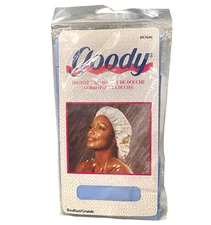 Vtg 1995 Goody Shower Cap Bonnet size GRANDE Floral Pastel New Sealed Package