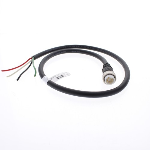 Hubbell 3ft Mini-Quick Connect Cord Pigtail Cable Male Plug 16/4 HPMS04103